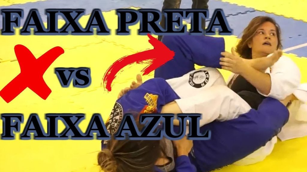 É JUSTO ? FAIXA PRETA vs FAIXA AZUL FEMININO