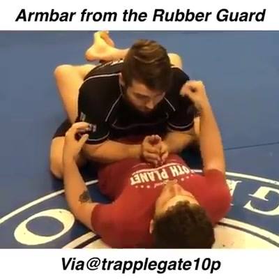 The Easy Way To Set Up Gogoplata From Rubber Guard