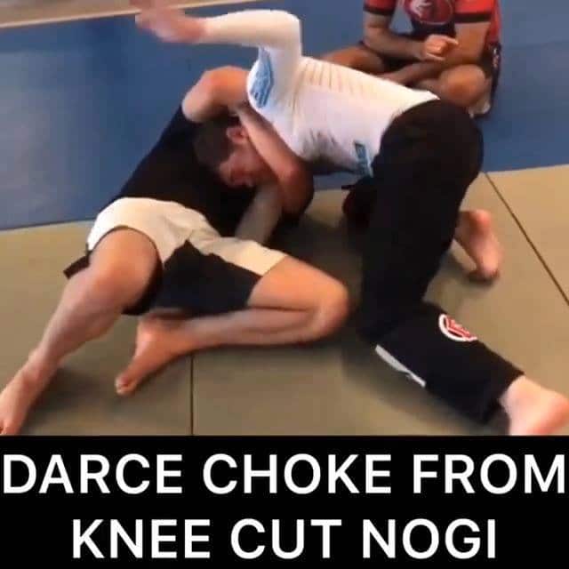 Ricardo Almeida - Darce from knee cut