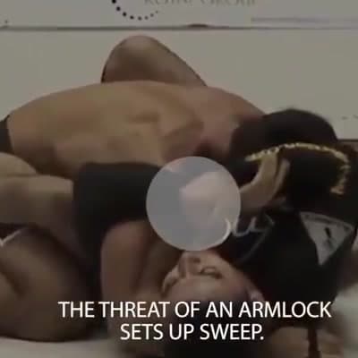 Marcelo Garcia - armlock to sweep