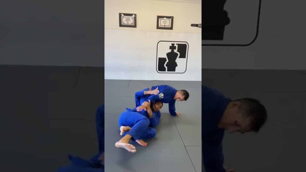 Mount Escape to Deep Half Guard