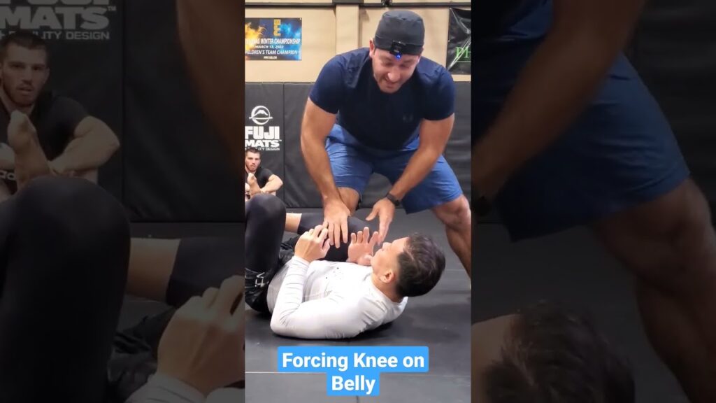 Forcing Knee on Belly