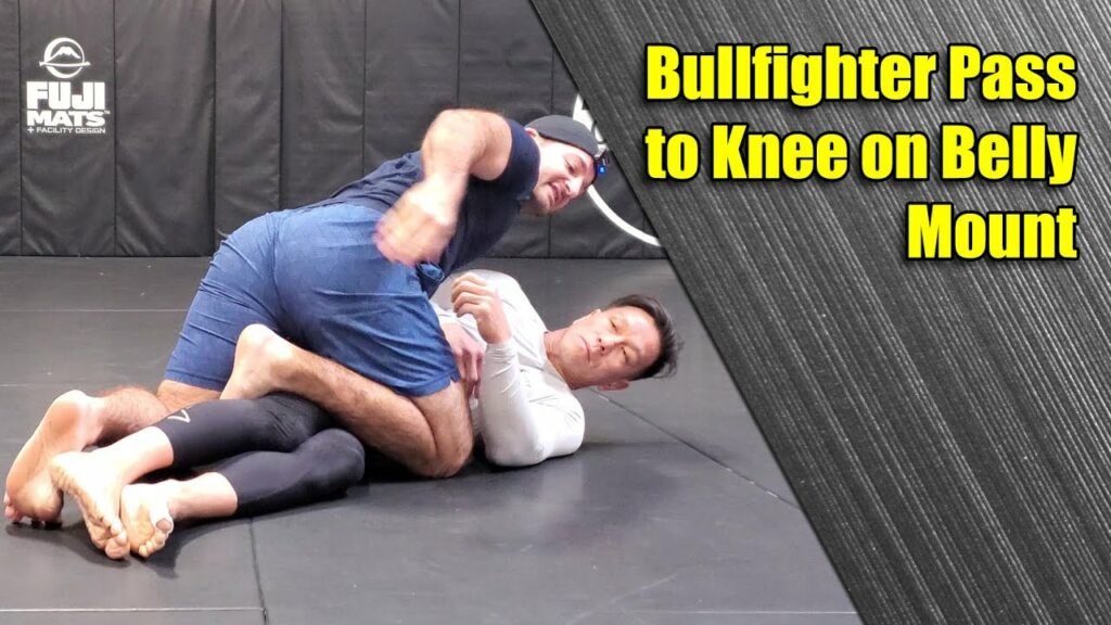 Bullfighter Pass to Knee on Belly Mount