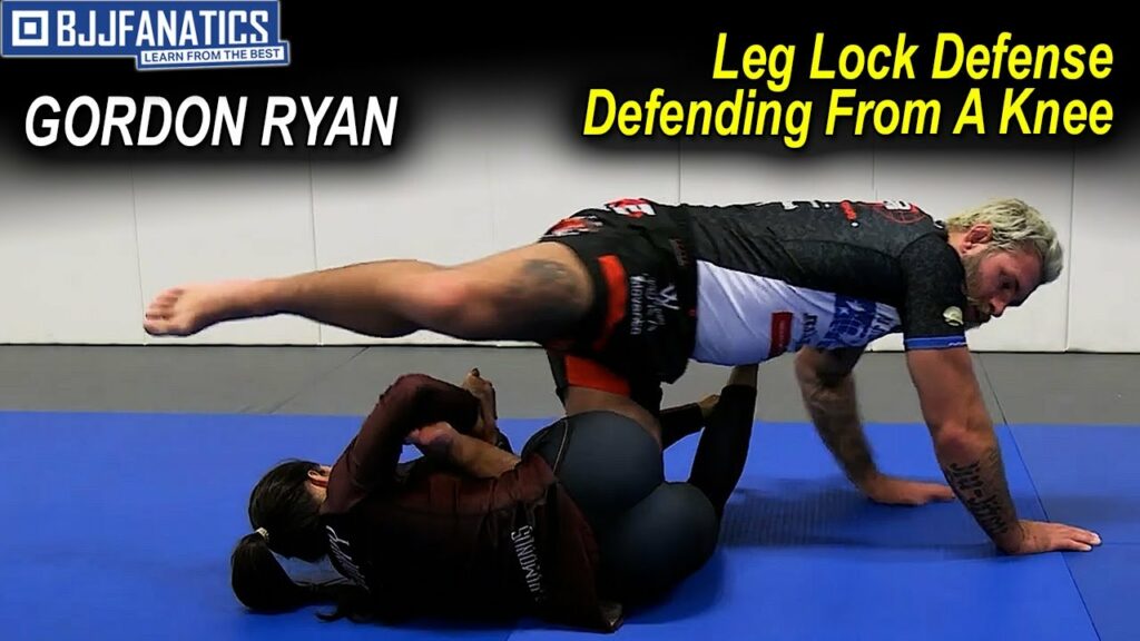 GORDON RYAN Leg Lock Defense - Defending From A Knee