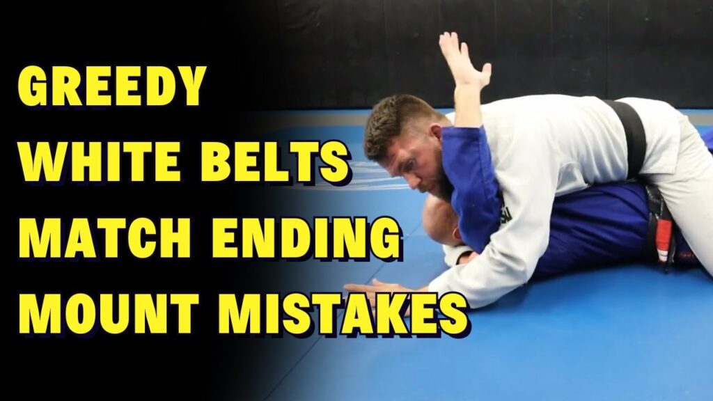 2 Big Mount Mistakes White Belts Make in BJJ (How to Avoid Them)