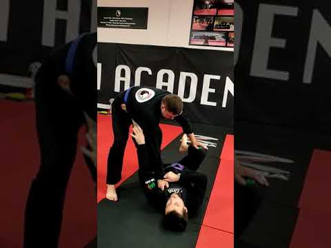 2 on 1 open guard to tripod sweep