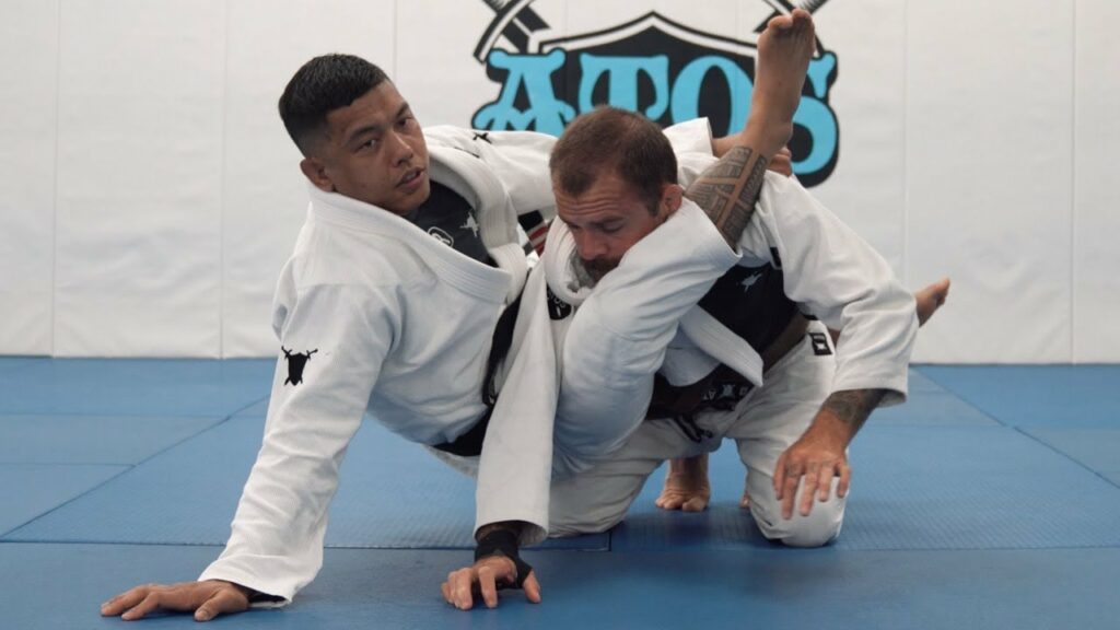 3 Submission Options With Over Hook Grip From Closed Guard - Rolando Samson