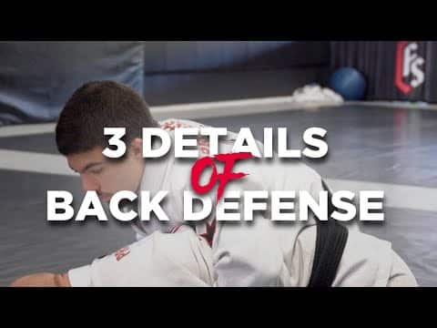 3 Ways to defend the back take by Roberto “Cyborg” Abreu