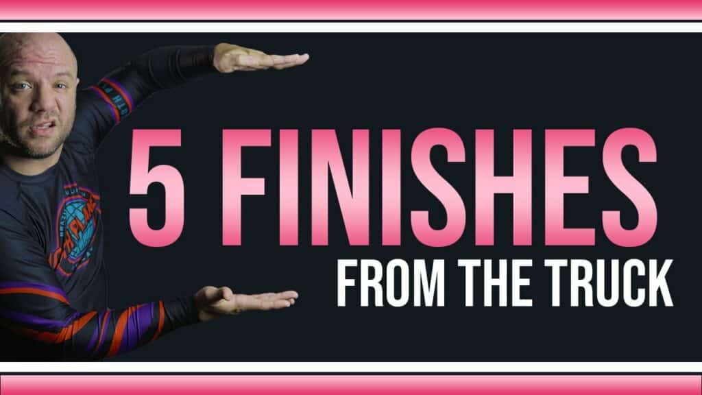 5 FINISHES from THE TRUCK (10th Planet Jiu Jitsu)