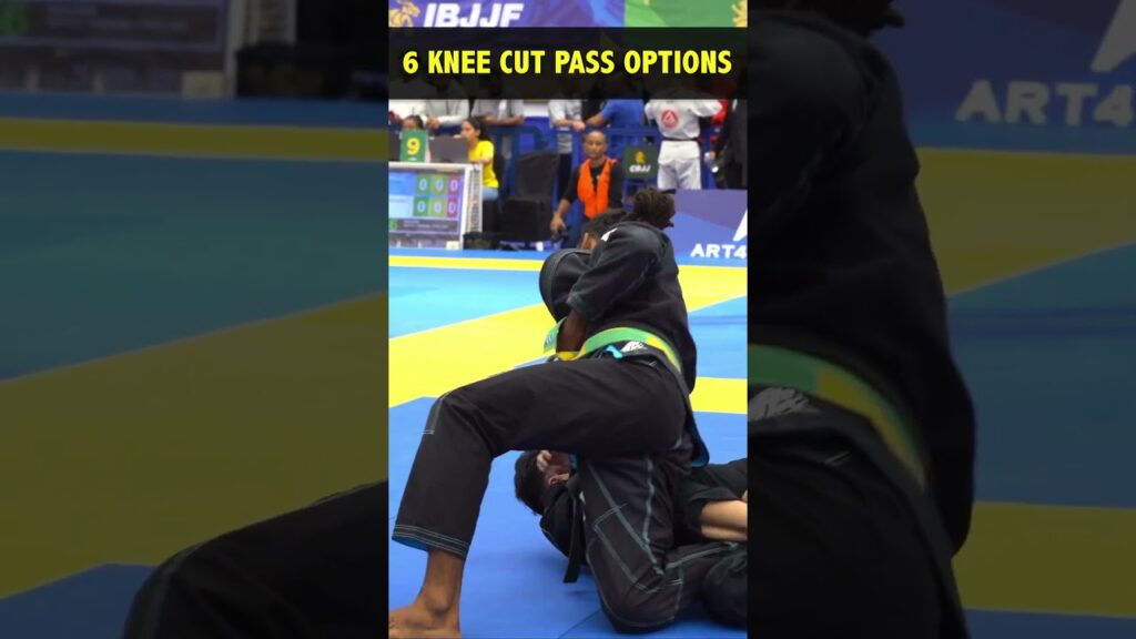 6 Knee Slice Guard Pass Options #bjj