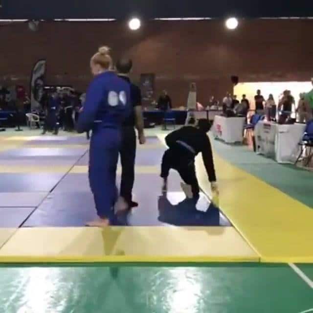 @stephaniago - Flying armbar fullspeed