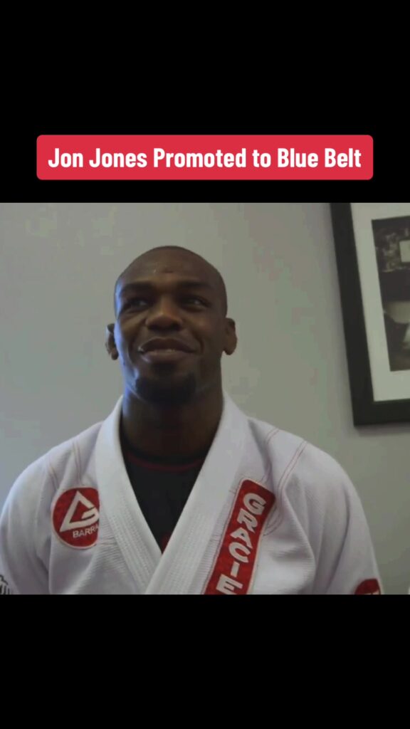 A look back at when Jon Jones recieved his Blue Belt in Jiu-Jitsu.