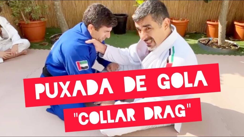 A puxada de gola "collar drag" no Jiu-Jitsu