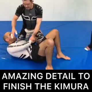 AMAZING DETAIL TO FINISH THE KIMURA BY Kazushi Sakuraba and Bernardo Faria, BJJ Fanatics