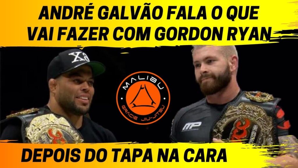 ANDRÉ GALVÃO FALA O QUE VAI FAZER COM GORDON RYAN!