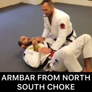 ARMBAR FROM NORTH SOUTH CHOKE BY @paulschreinerjj 
 bernardofariabjj