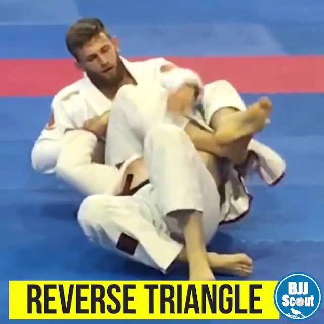 Adam Wardzinsky - Reverse triangle from back