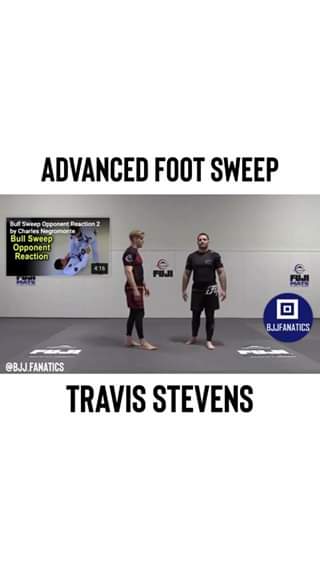 Advanced Foot Sweep by Travis Stevens