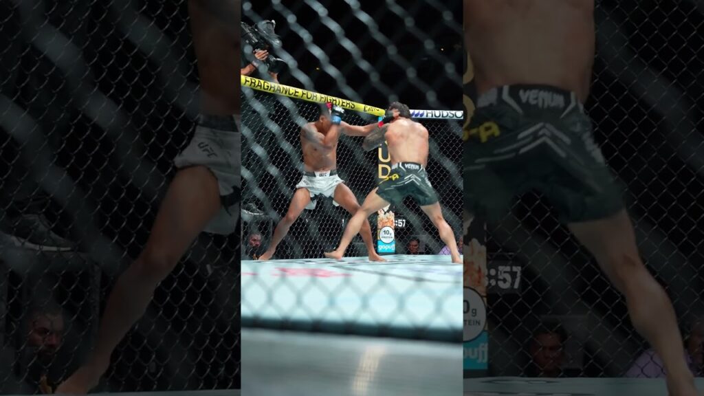 Alessandro Costa's leg kicks hit different!! 🔥 #ufc301