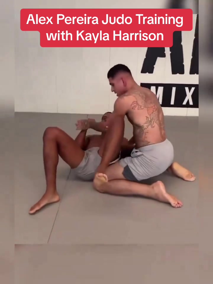 Alex Pereira Judo Training with Kayla Harrison 