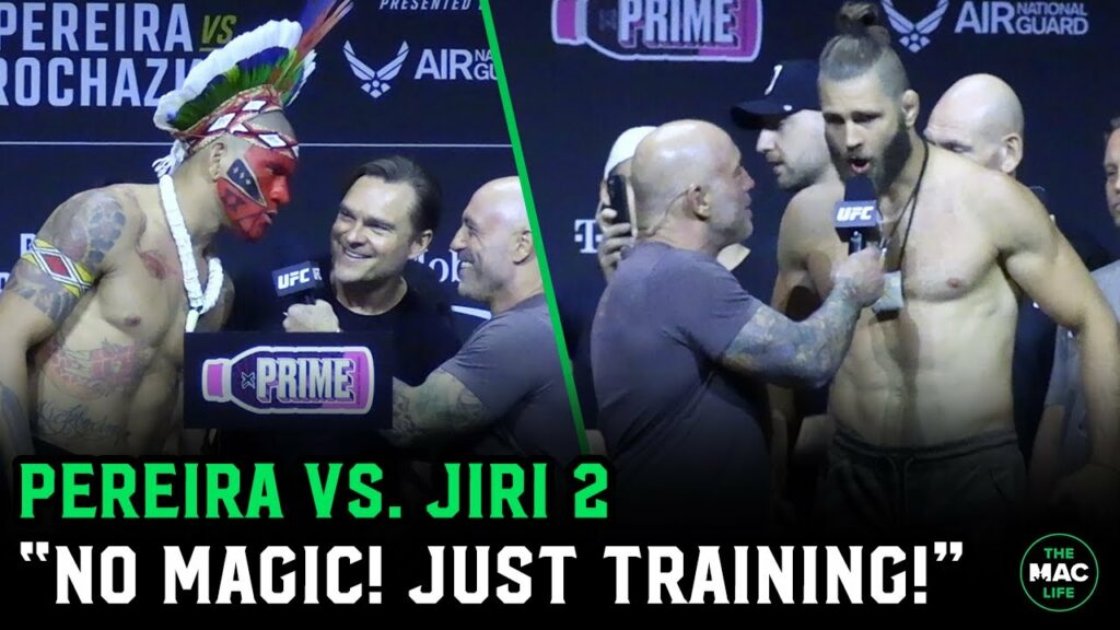 Alex Pereira to Jiri Prochazka: “No magic, just training” | UFC 303