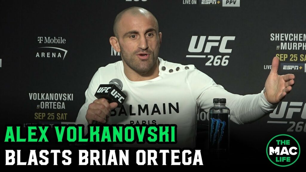 Alexander Volkanovski blasts Brian Ortega "doing his make up and hair"; Open to Max Holloway 3