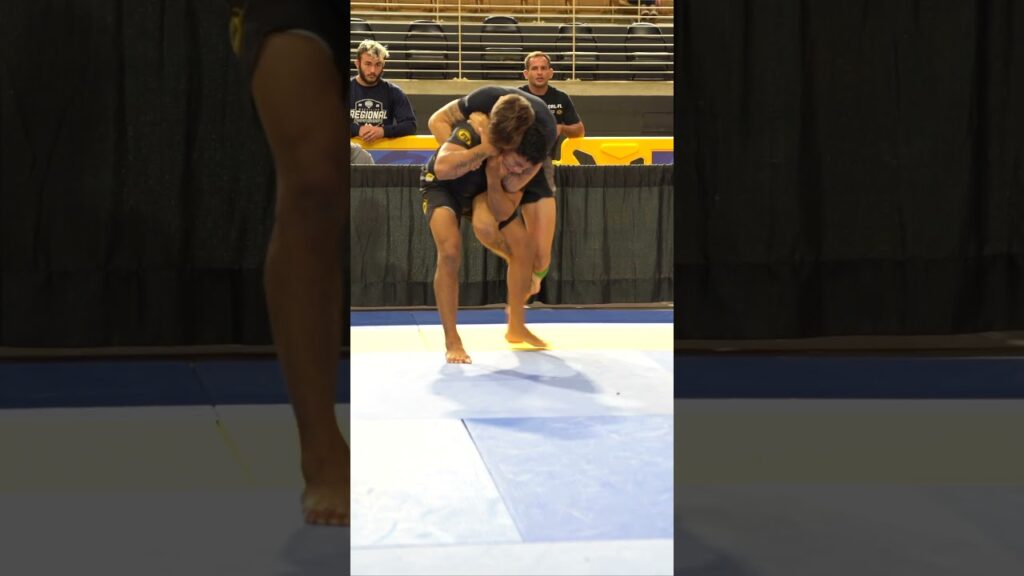 Alexandre Vieira with the RNC to win featherweight gold at the 2023 Orlando Open #ibjjf