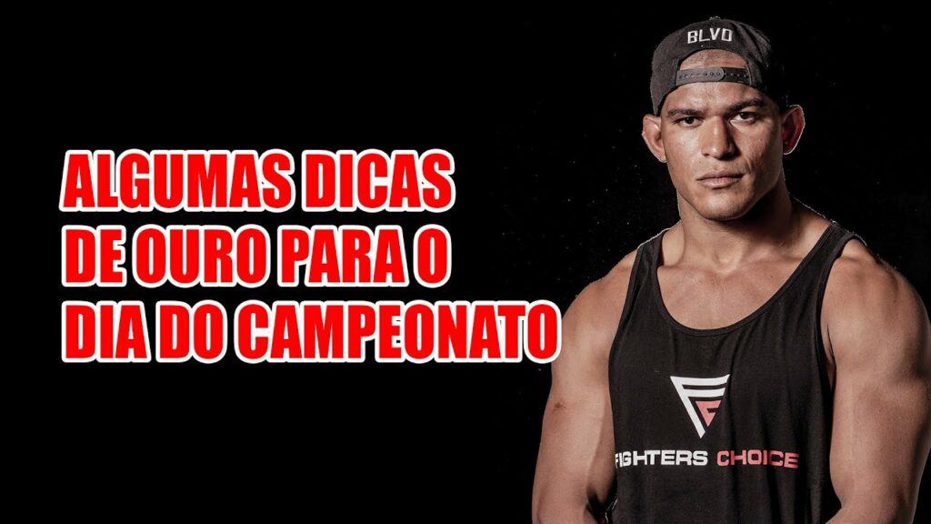 Algumas dicas de ouro para o dia do campeonato