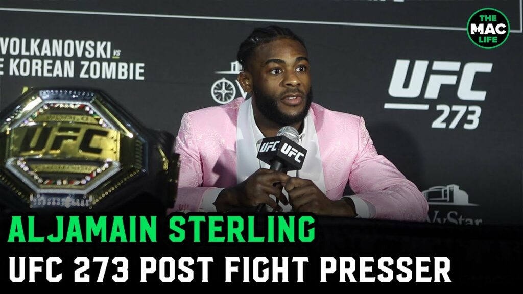 Aljamain Sterling: 'TJ Dillashaw said I had a weak mentality, he took steroids'