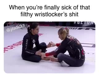 All wristlockers deserve a fate worse than death.