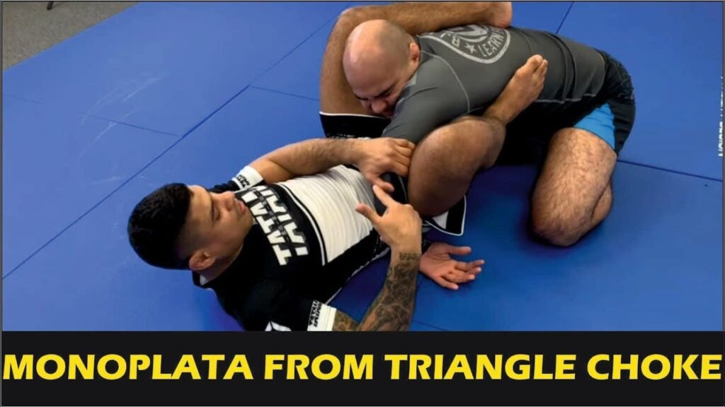 Amazing Monoplata From Triangle Choke by JT Torres