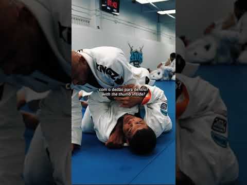 Andre Galvão Teaches Kaynan the Details of Cross Choke