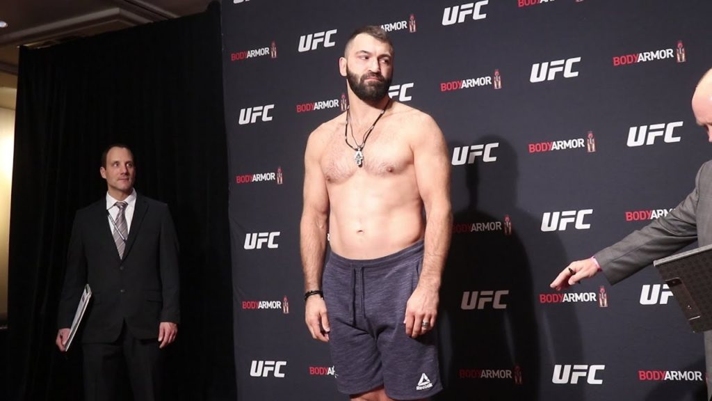 Andrei Arlovski unimpressed with commissioner asking him to undress | UFC 244 Official Weigh-Ins