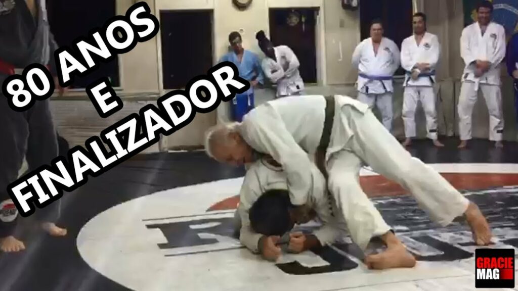 Aos 80 anos, Elmar França comemora aniversário treinando Jiu-Jitsu