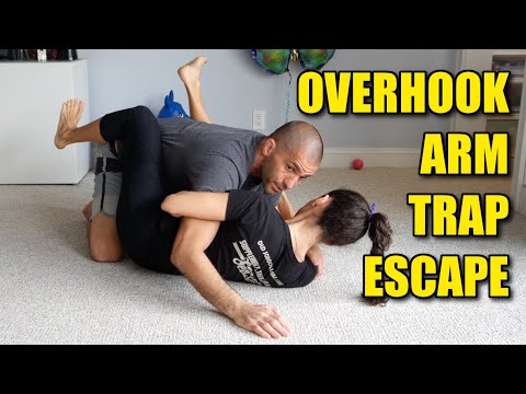 Arm Trap Escape From Closed Guard - BJJ Basics