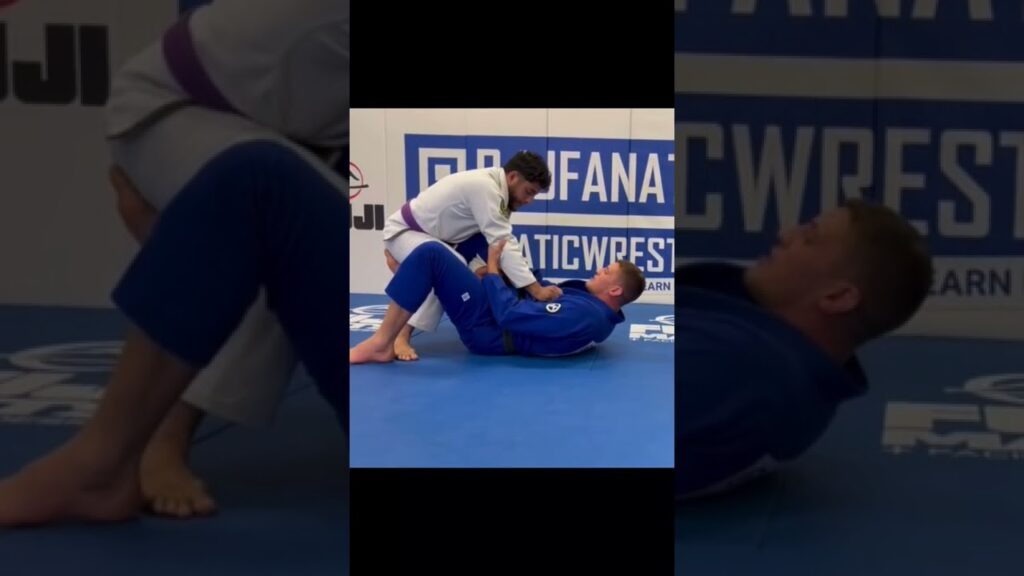 Armbar From Lasso Guard Sweep by NICHOLAS MEREGALI