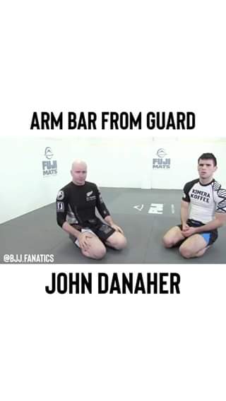 Armbar from closed guard by John Danaher