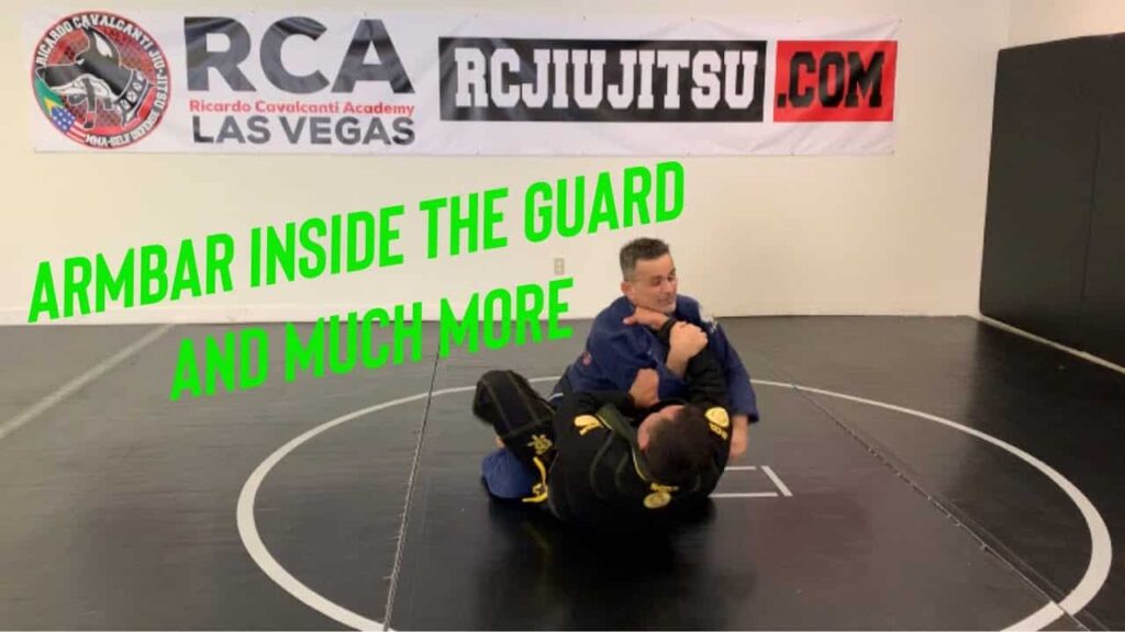 Armbar inside the guard