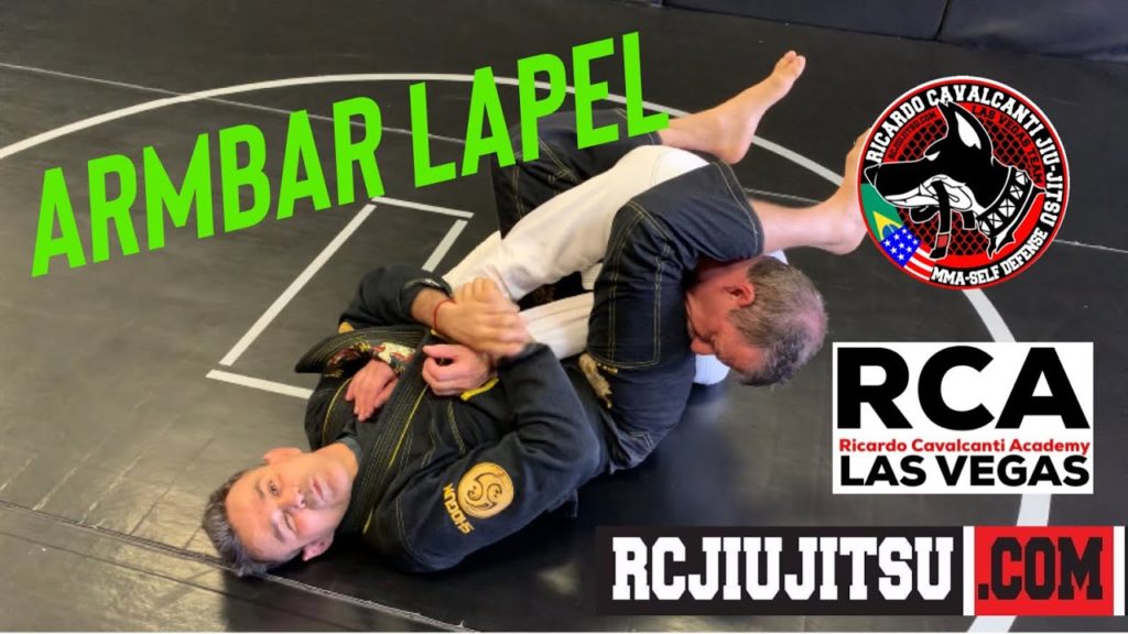 Armbar inside the guard  with my own Lapel