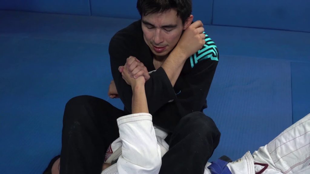 Armbar with americana set up