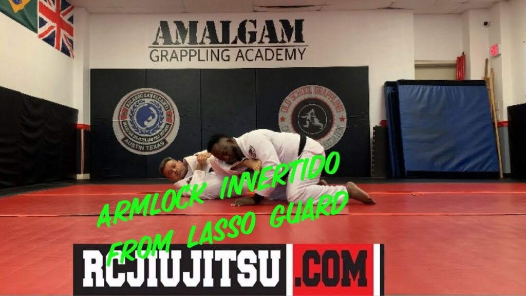 Armlock  invertido from  lasso guard