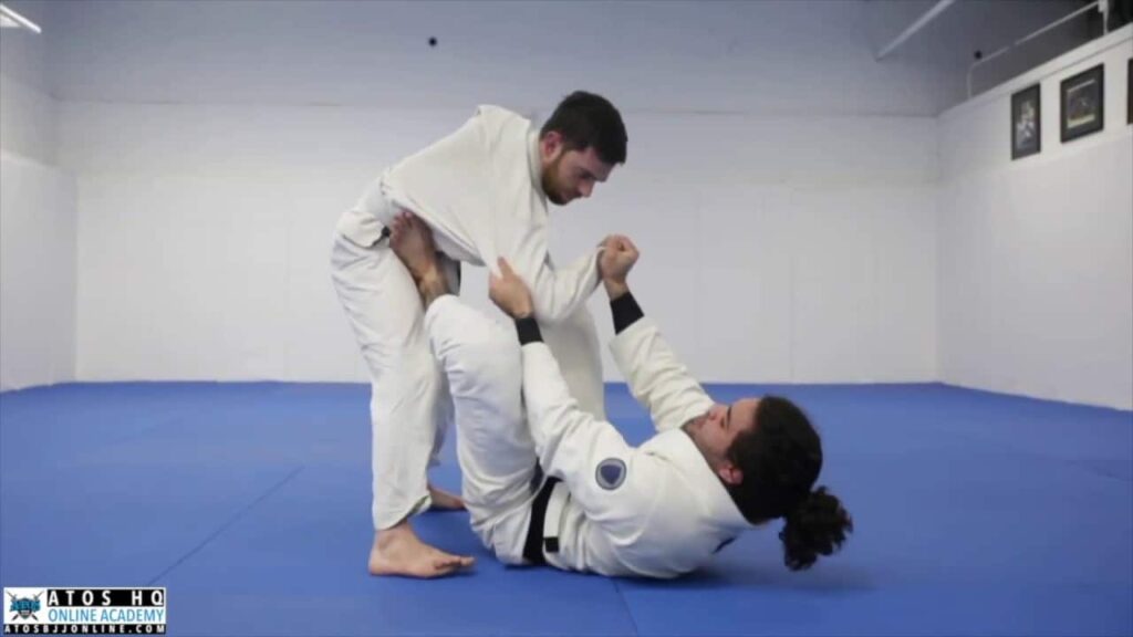 Atos Online Tech Teaser - DLR Guard Pull to 2-on-1 Triangle Arm Bar - Mike Carbullido