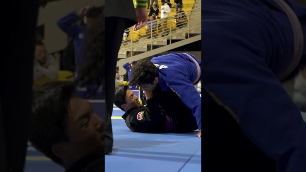 Atos Purple Belt Park Jaewoon in action at the 2024 IBJJF Worlds #shorts #ibjjf #jiujitsu #bjj