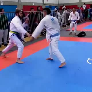 Awesome Takedowns in BJJ competition!