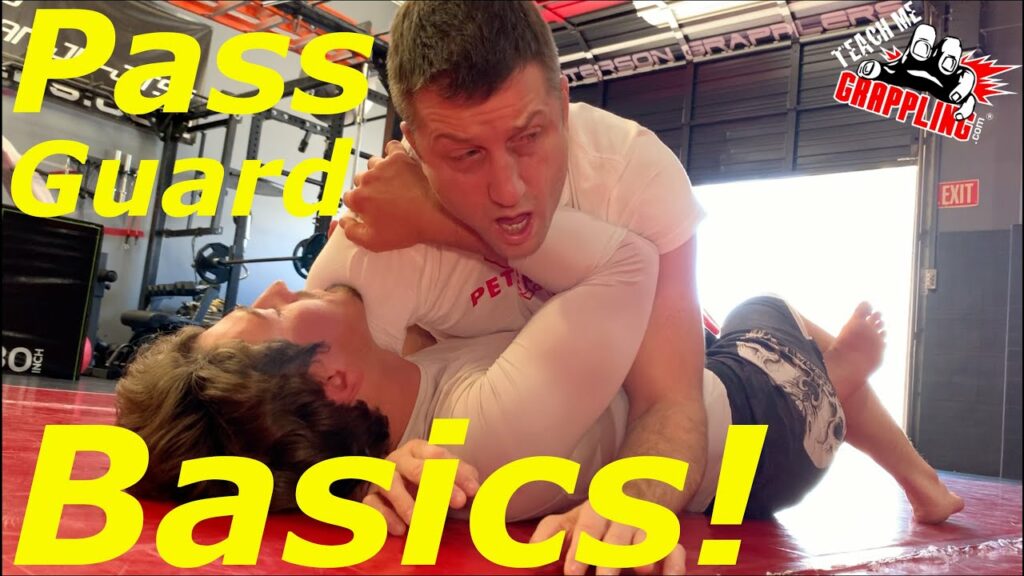 BEGINNER Basic Half Guard Pass DETAILED!