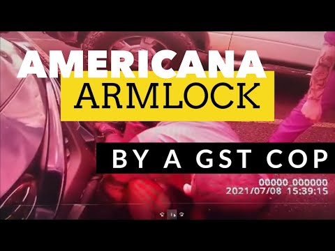 BJJ Americana Armlock by a GST Cop