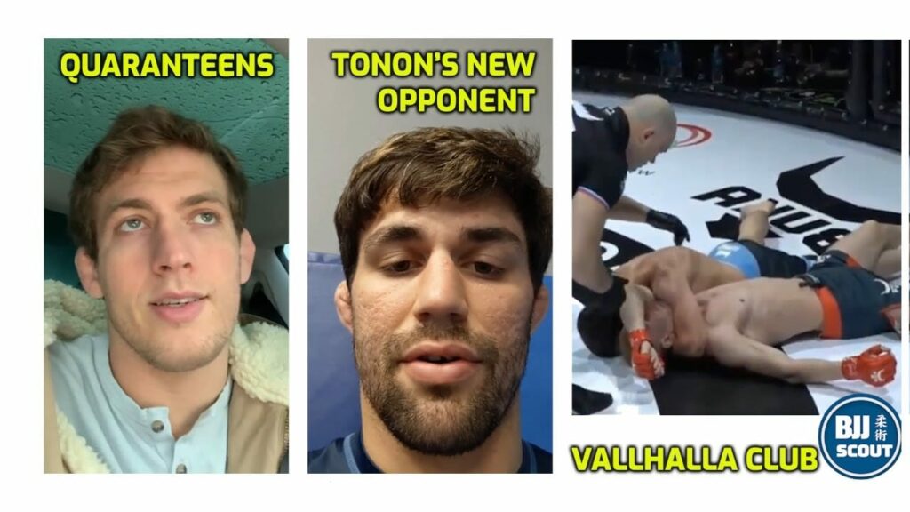 BJJ Digest: Tonon's Next opponent, To lockdown the Gym or Not plus BJJ Horror story