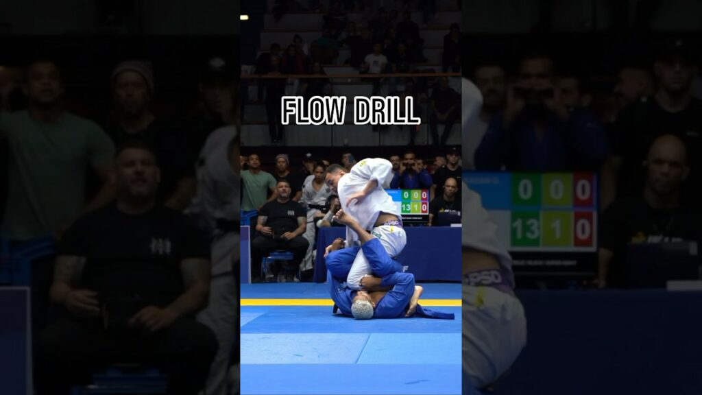 BJJ FLOW DRILL: spider sweep ➡️ SLX pass ➡️ reverse kesa ➡️ truck entry ➡️ banana split ➡️ back take