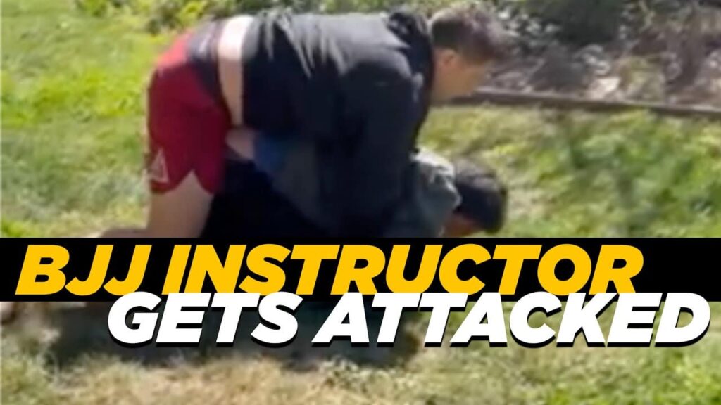 BJJ Instructor Gets Attacked (By Man With a Rock)!