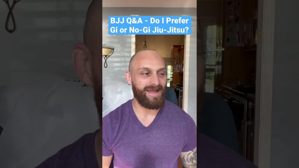 BJJ Q&A - Do I Prefer Gi or No-Gi Jiu-Jitsu? #shorts